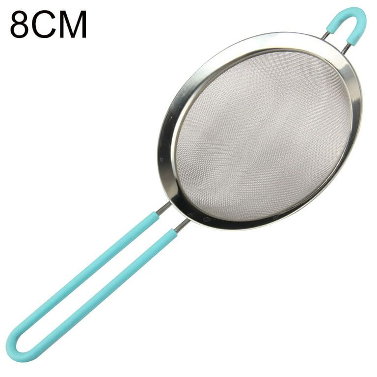 Stainless Steel Tea Strainers With Silicone Coated Handles