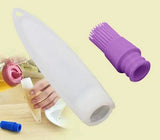 Silicone Oil Bottle With Brush for BBQ and Baking