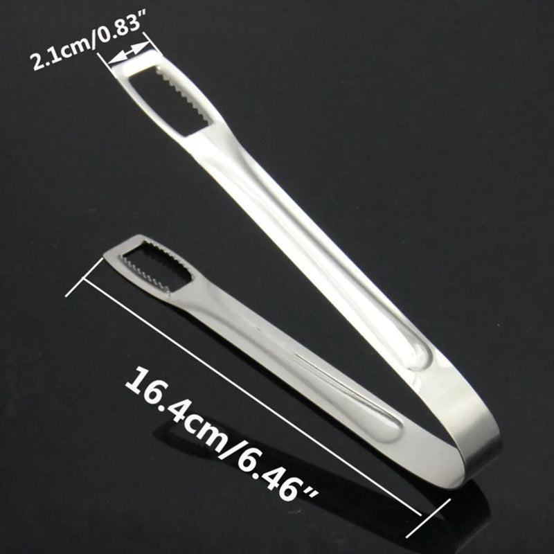 Stainless Steel Ice and Salad Tongs