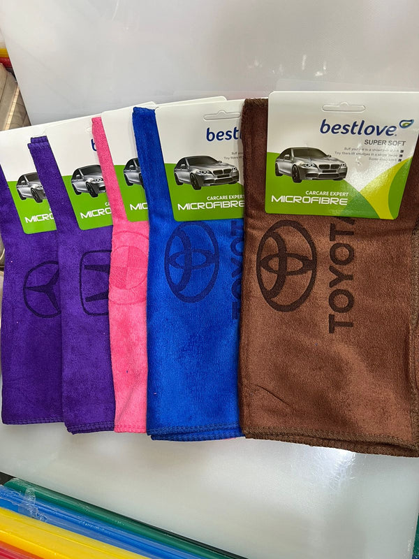 Car Logo Microfiber High Quality Car Cloth 35X75