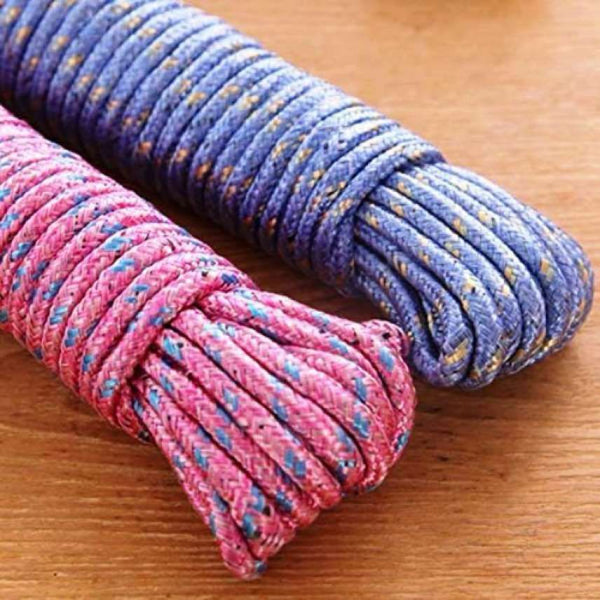 Fabric Rope Laundry Drying Clothesline Rope 10m 15m 20m 30m