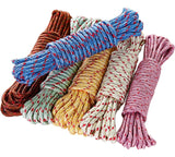 Fabric Rope Laundry Drying Clothesline Rope 10m 15m 20m 30m