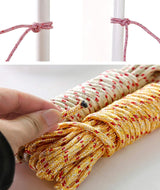 Fabric Rope Laundry Drying Clothesline Rope 10m 15m 20m 30m