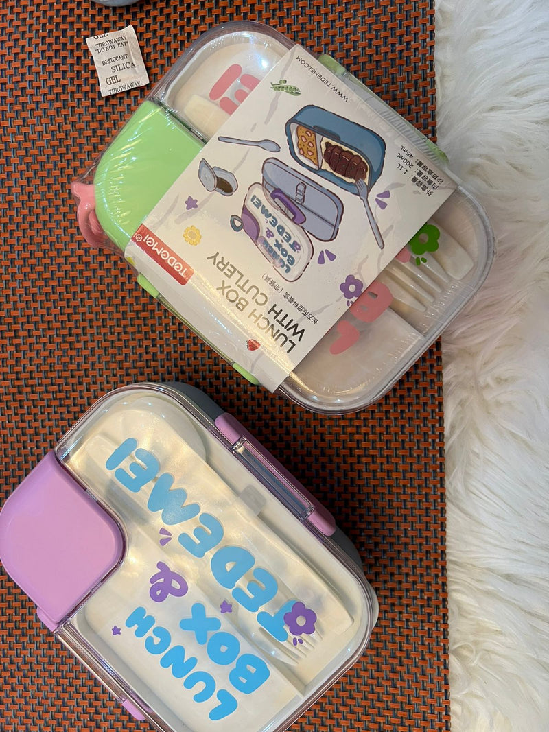 BPA FREE Kids Lunch Box Tedemei