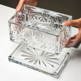 Transparent Acrylic Tissue Box Home Living Room Decorate Table Ornaments