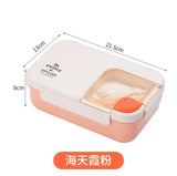 Lunch Box With Spoon Microwave Portable Lunch Box 575