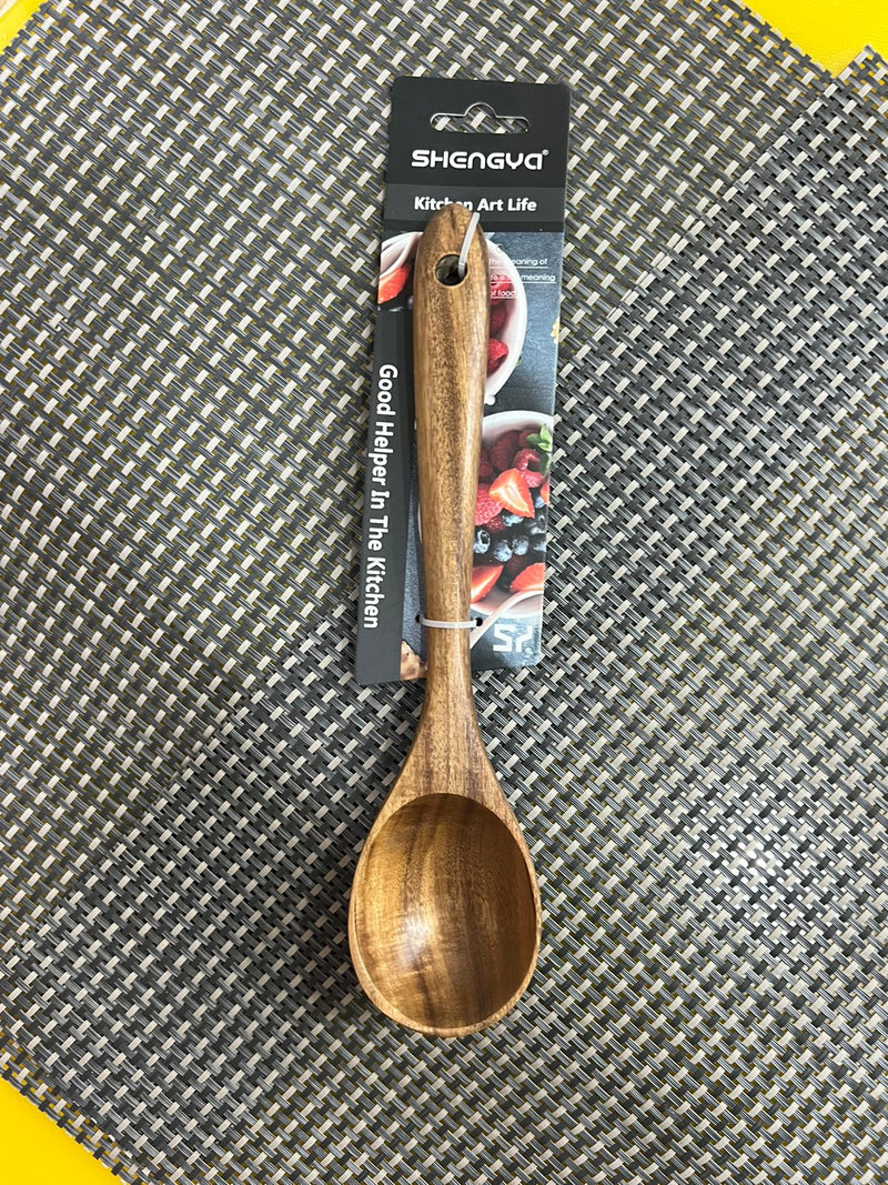 Shengya Wood Cooking Spoons High Quality 1Pc