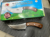 Hard Durable Wooden Handle Stainless Steel BUTCHER KNIFE TM6418