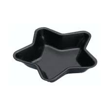 Star and Round Cup Cake Molds Non Stick